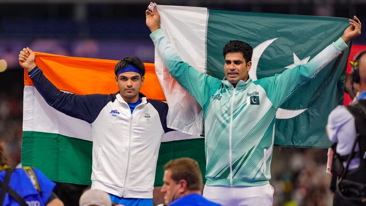 Arshad Nadeem after winning gold at Paris Olympics Rivalry with Neeraj